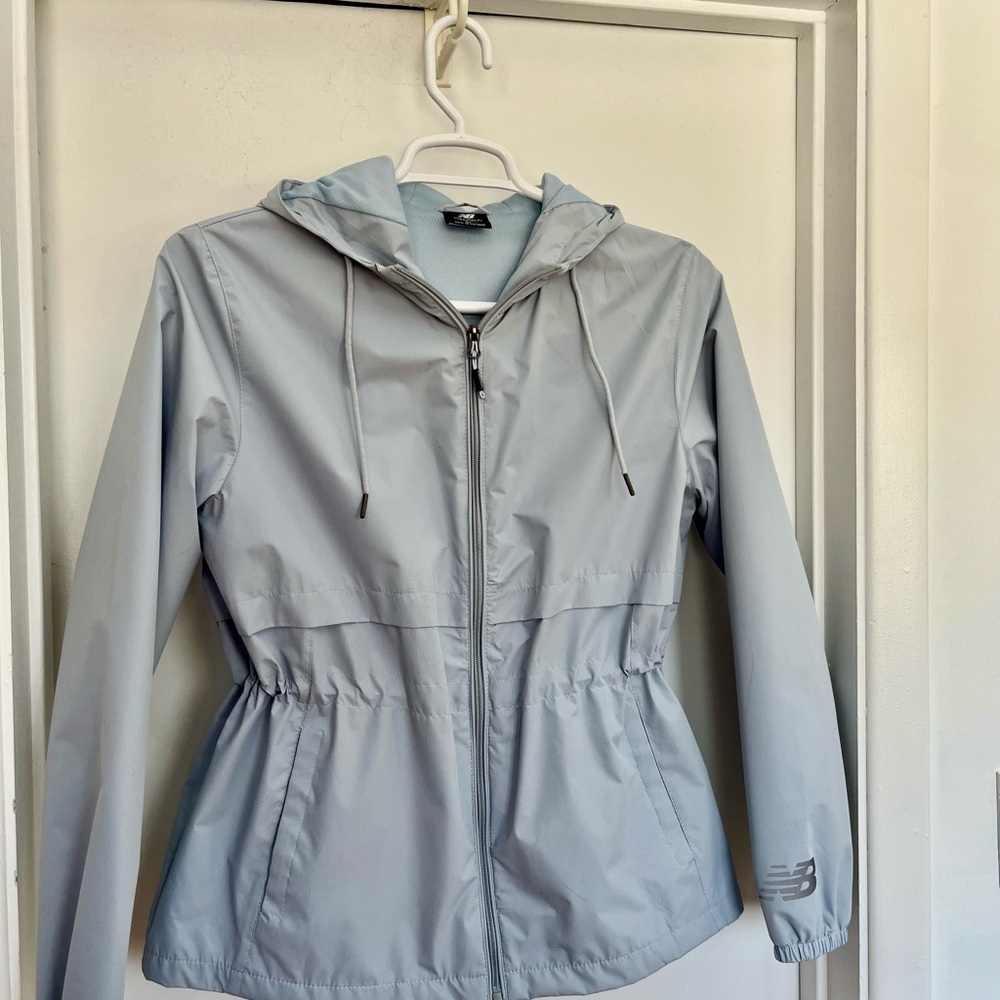 New Balance Women's Gray Hooded Jacket